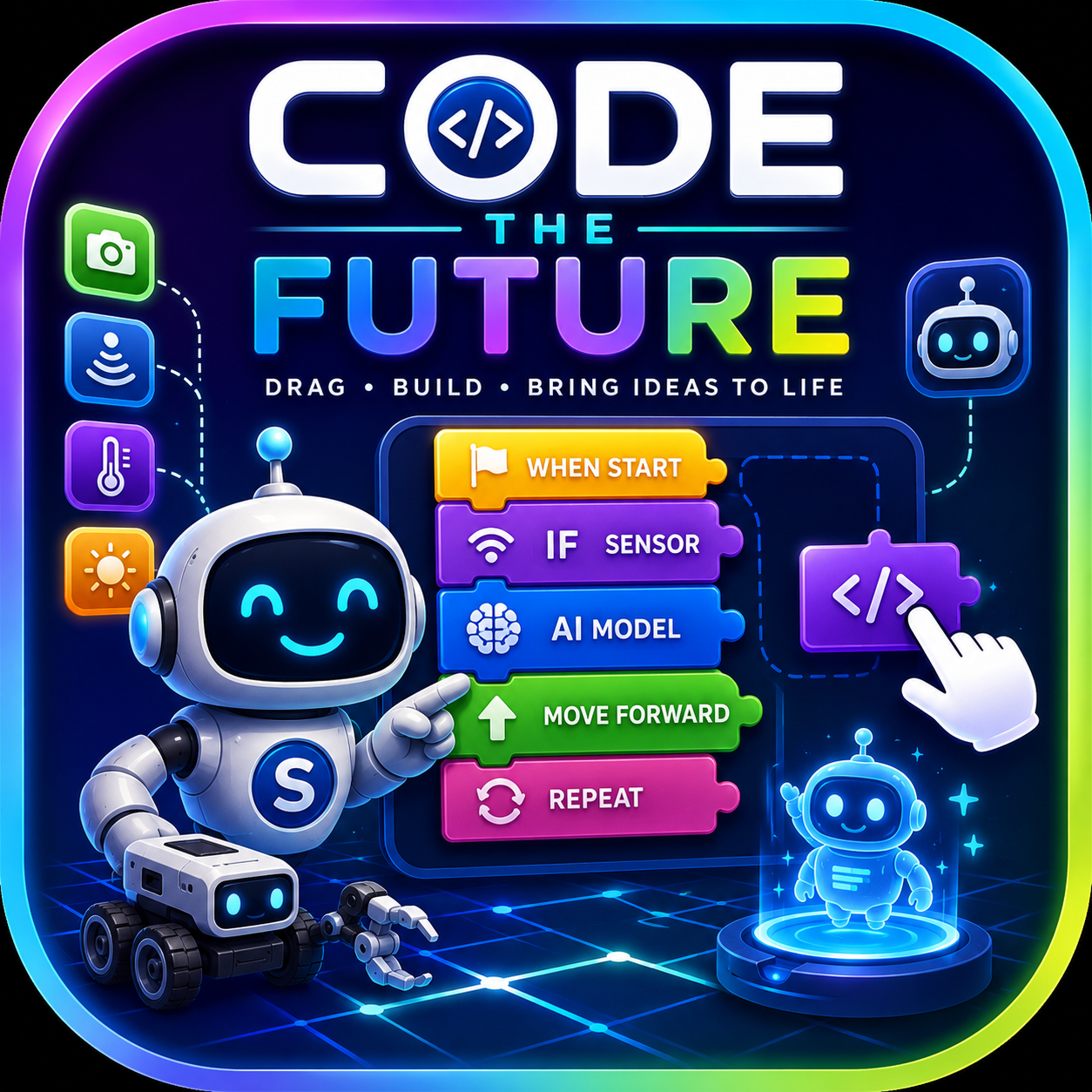 Code the Future — Code. Create. Innovate.
